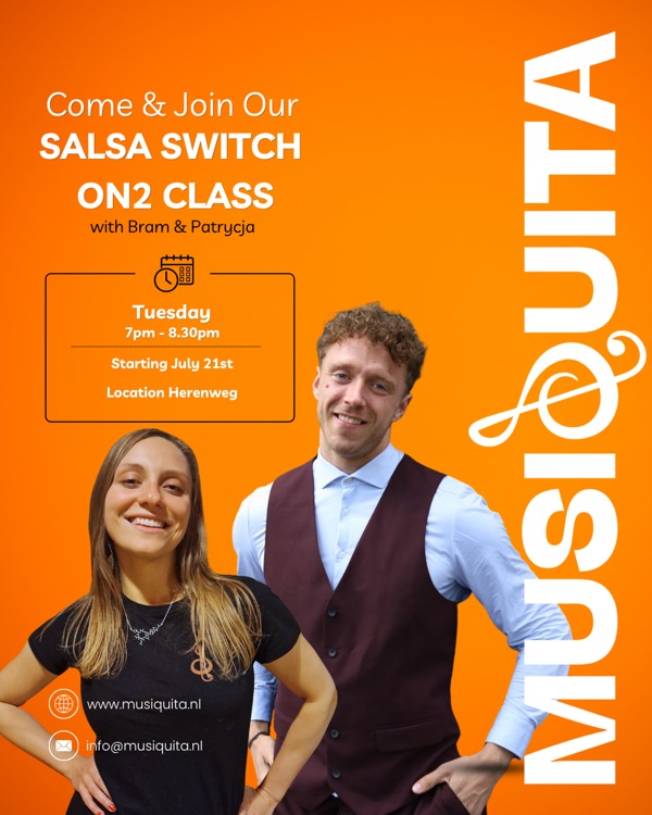 Salsa Switch ON2 summer course, MUSIQUITA Dance Community te Utrecht Salsa Switch ON2 summer course: MUSIQUITA Dance Community te Utrecht