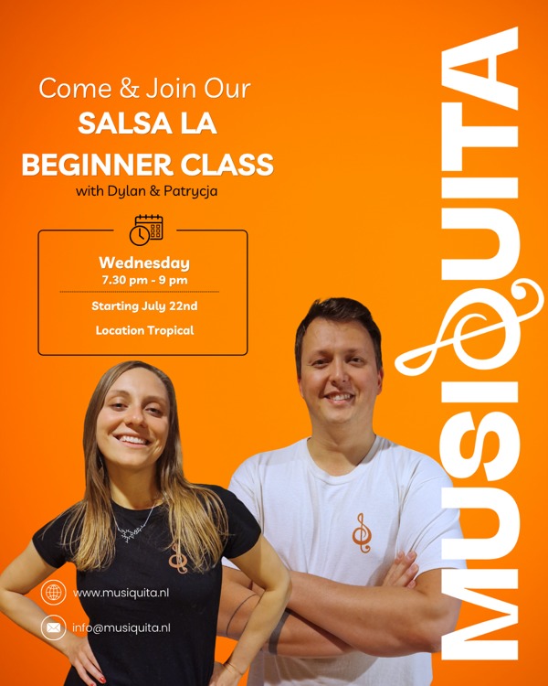 Start Salsa LA Beginners summer course, MUSIQUITA Dance Community te Utrecht Start Salsa LA Beginners summer course: MUSIQUITA Dance Community te Utrecht