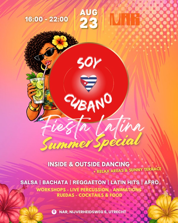 Soy Cubano Latin Party (indoor & oudoor)