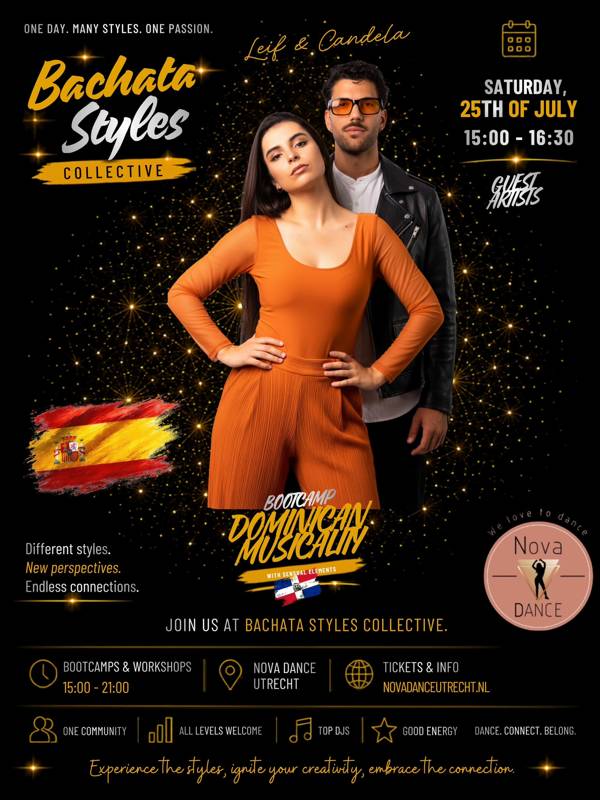 Bachata Dominican Bootcamp, Nova Dance Utrecht te Utrecht Bachata Dominican Bootcamp: Nova Dance Utrecht te Utrecht