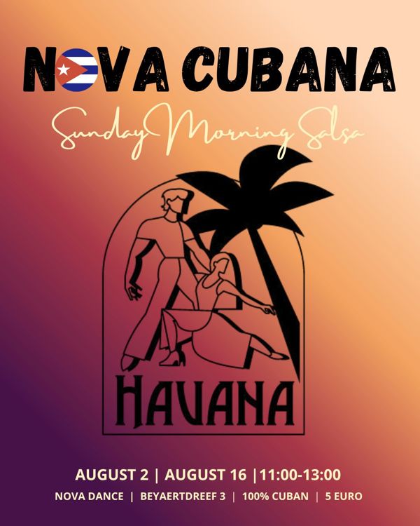 Nova Cubana: Sunday Morning Practice, Nova Dance Utrecht te Utrecht Nova Cubana: Sunday Morning Practice: Nova Dance Utrecht te Utrecht