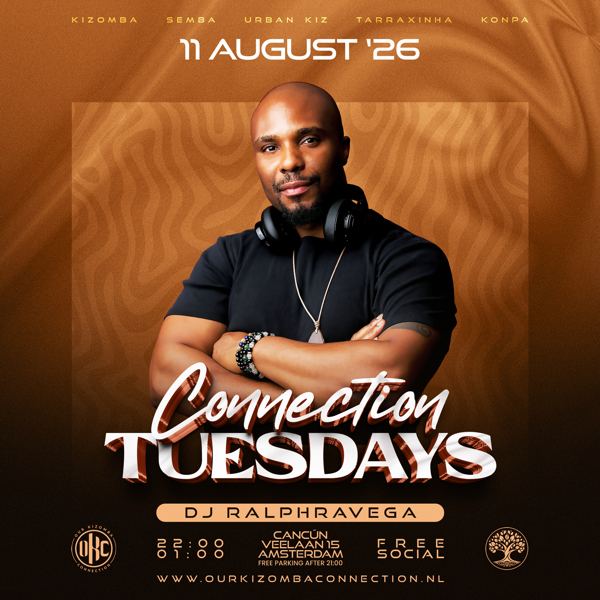 Connection Tuesday - Free Our Kizomba Connection Social, hello@ourkizombaconnection.nl te Amsterdam Connection Tuesday - Free Our Kizomba Connection Social: hello@ourkizombaconnection.nl te Amsterdam