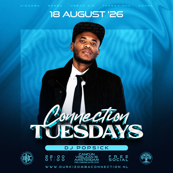 Connection Tuesday - Free Our Kizomba Connection Social, hello@ourkizombaconnection.nl te Amsterdam Connection Tuesday - Free Our Kizomba Connection Social: hello@ourkizombaconnection.nl te Amsterdam
