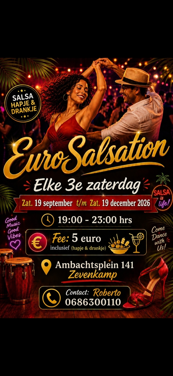 EuroSalsation, Rhythm&beatz te Zevenkamp EuroSalsation: Rhythm&beatz te Zevenkamp