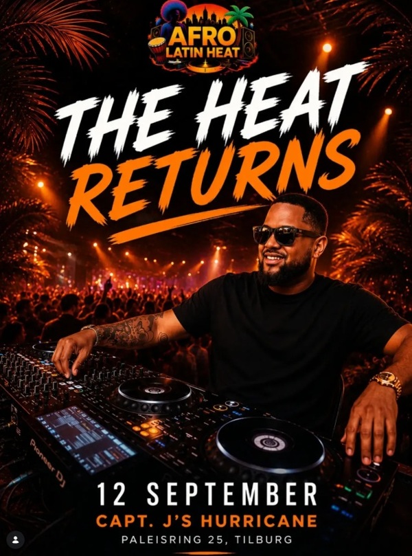 Afro Latin Heat, Capt. J's Hurricane te Tilburg Afro Latin Heat: Capt. J's Hurricane te Tilburg