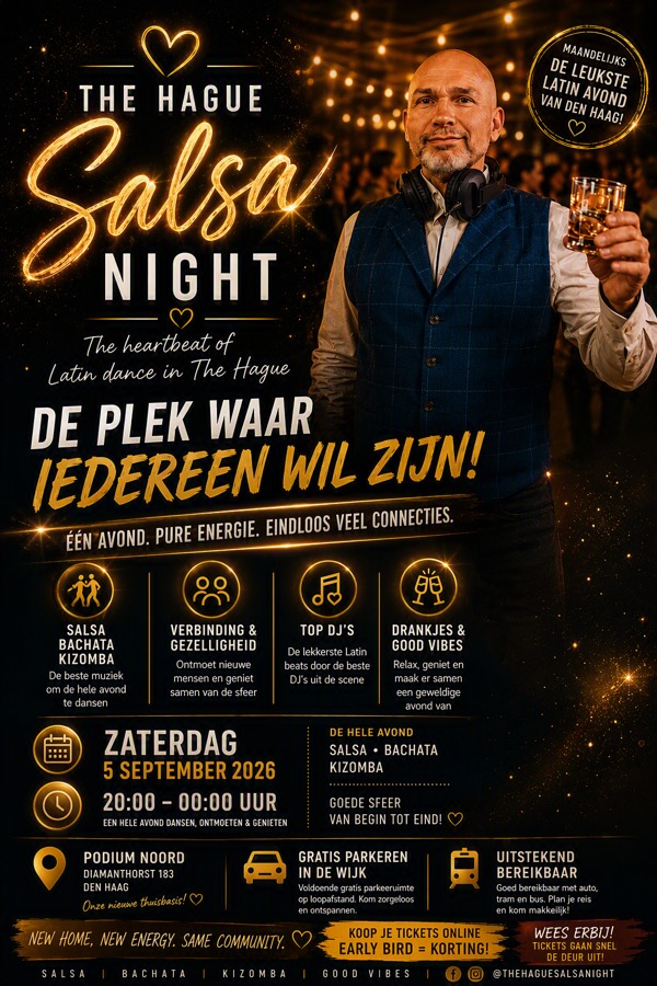 The Hague Salsa Night - New Chapter, Dj El Monte - El Monte Events te Den Haag The Hague Salsa Night - New Chapter: Dj El Monte - El Monte Events te Den Haag