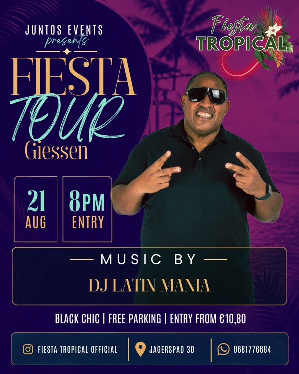 Fiesta Tropical On Tour Giessen | All in Black, Fiesta Tropical te Giessen Fiesta Tropical On Tour Giessen | All in Black: Fiesta Tropical te Giessen