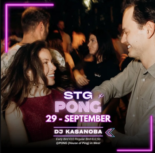STG x Pong, Salsa te Gusta te Amsterdam STG x Pong: Salsa te Gusta te Amsterdam