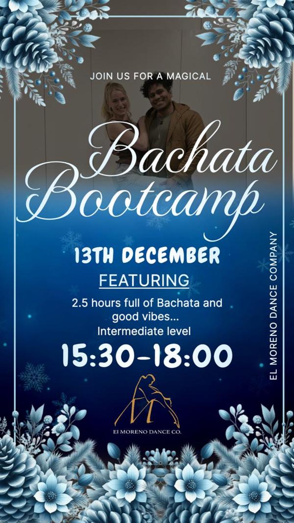 Bachata Sensual Intermediate Bootcamp, El Moreno Dance Company te Utrecht Bachata Sensual Intermediate Bootcamp: El Moreno Dance Company te Utrecht