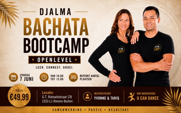 Bachata open level, U Can Dance te Almere Bachata open level: U Can Dance te Almere