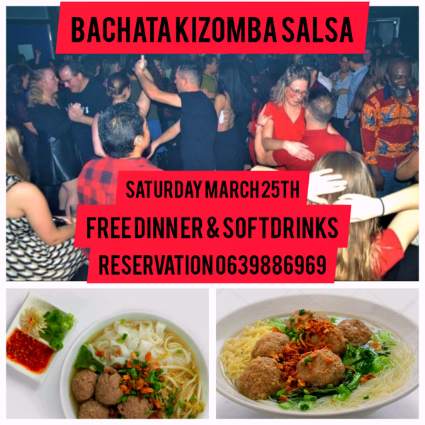 Bachata Kizomba Salsa FREE dinner and softdrinks: Fire Dance Academy te Hoofddorp