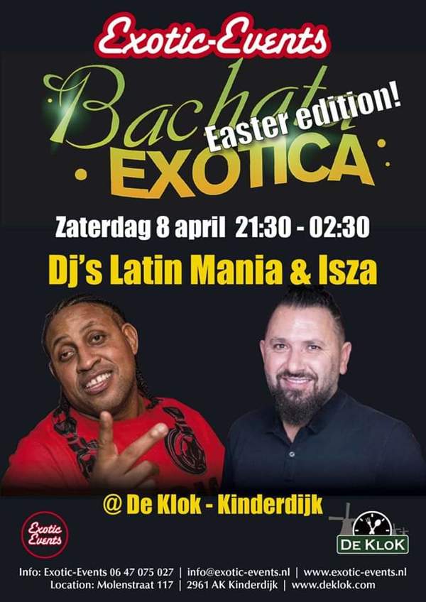 Easter Bachata Exotica: Exotic-Events te Kinderdijk