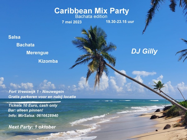 Caribbean  Mix Party - BACHATA EDITION: Mirjam te Houten