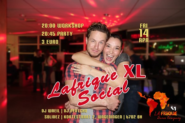 Lafrique Social XL: LAfrique Dance Company te Wageningen