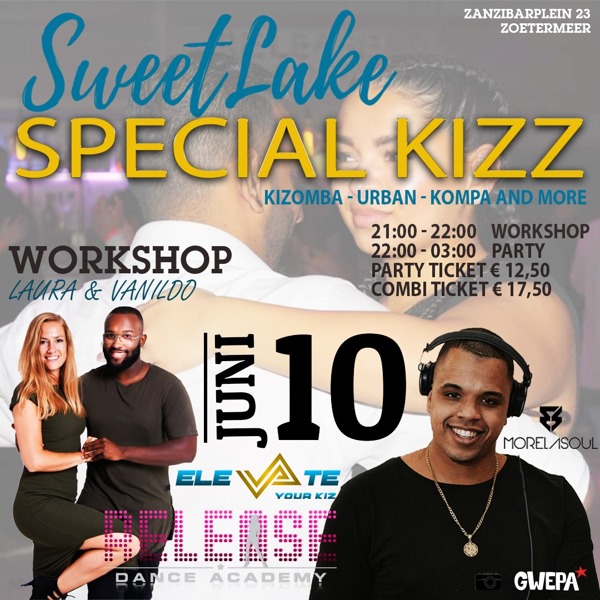 Sweet Lake City Kizz Night | Kizomba Party: Release Dance Academy te Zoetermeer