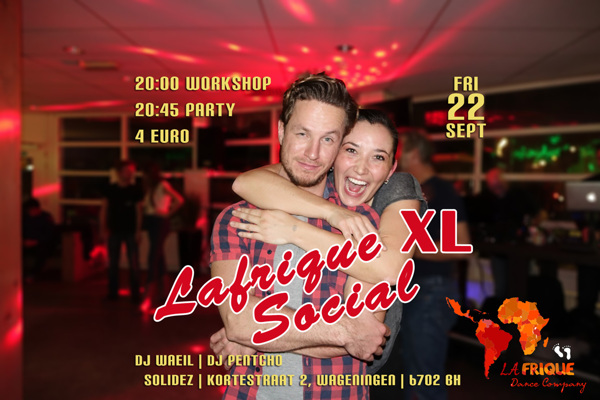 Lafrique Social XL: LAfrique Dance Company te Wageningen