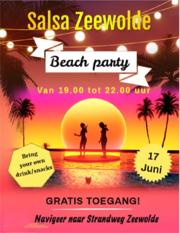 Salsa Zeewolde's Beach Party (outdoor): Salsa Zeewolde te Zeewolde