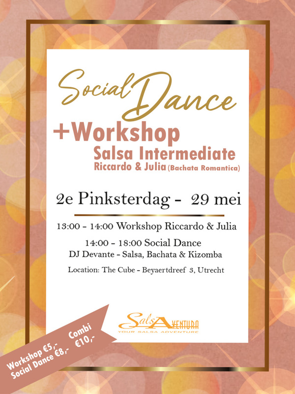 Social Dance 2e Pinksterdag: Salsaventura Utrecht te Utrecht