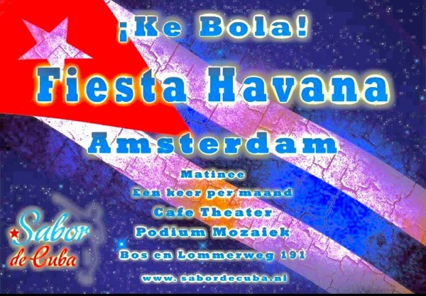 Fiesta Havana in HAARLEM: Salsadansschool Sabor de Cuba te Haarlem