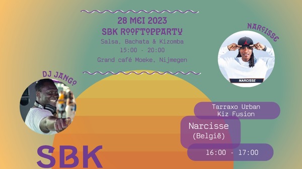 SBK Rooftop Party incl. Kizomba Workshop: DJ Jango te Nijmegen