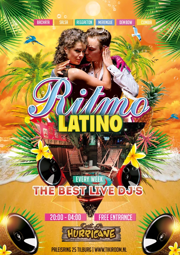 Ritmo Latino: Capt. J's Hurricane te Tilburg