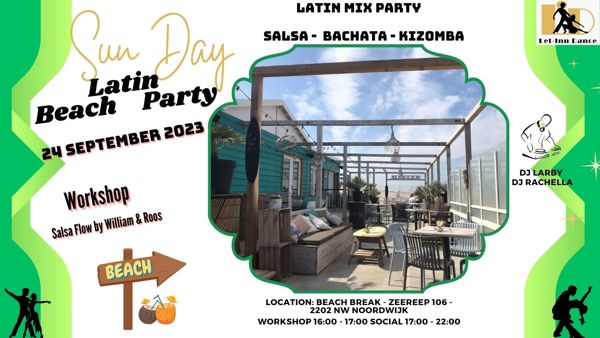 Latin Beach Party: Let-inn Dance te Noordwijk