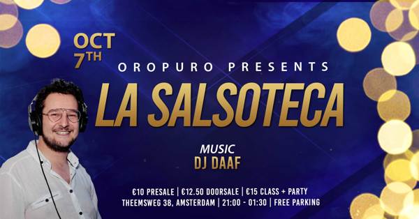 La Salsoteca | with Dj Daaf: Oropuro Dance Community te Amsterdam
