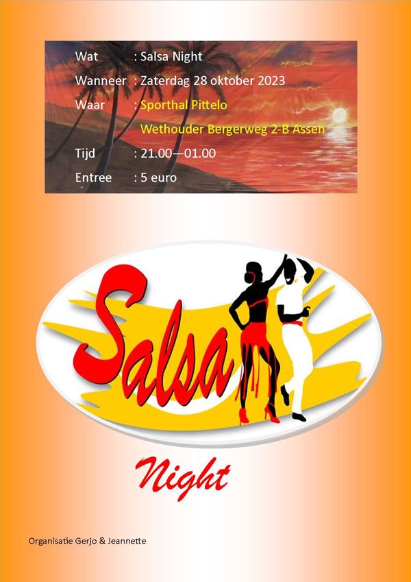 Salsa Night: Gerjo en Jeannette te Assen