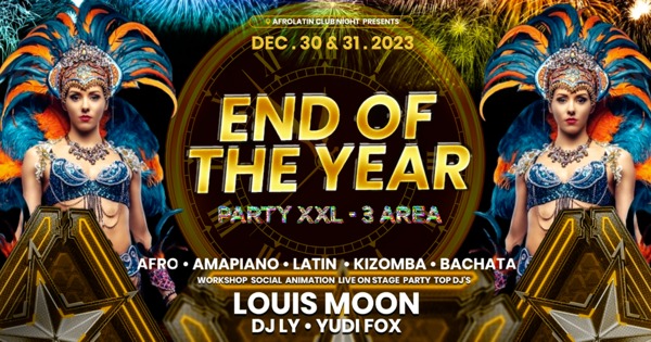End of the year - 2 days - 3 Area's: Afro Latin Clubnight te Amsterdam