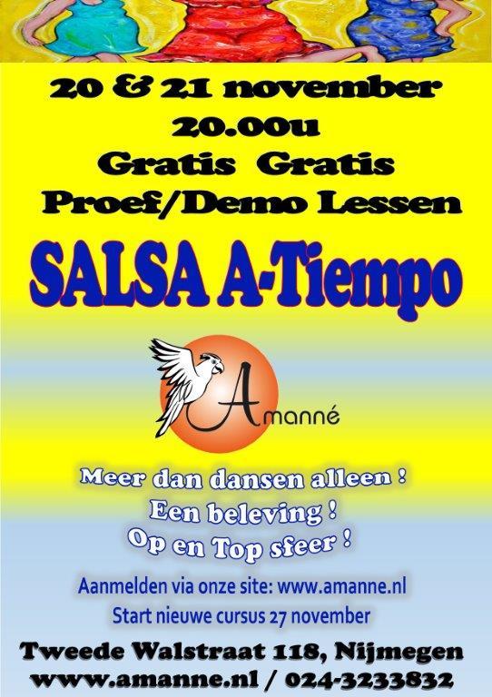 Proefles Salsa a tiempo: Amanné Caribisch Centrum te Nijmegen