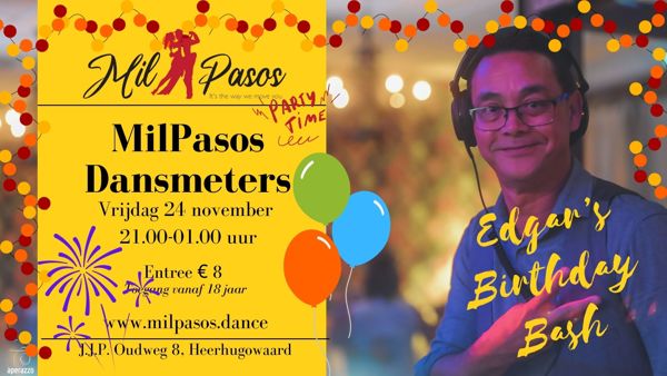 MilPasos Dansmeters Edgars Birthday Bash: MilPasos te Heerhugowaard