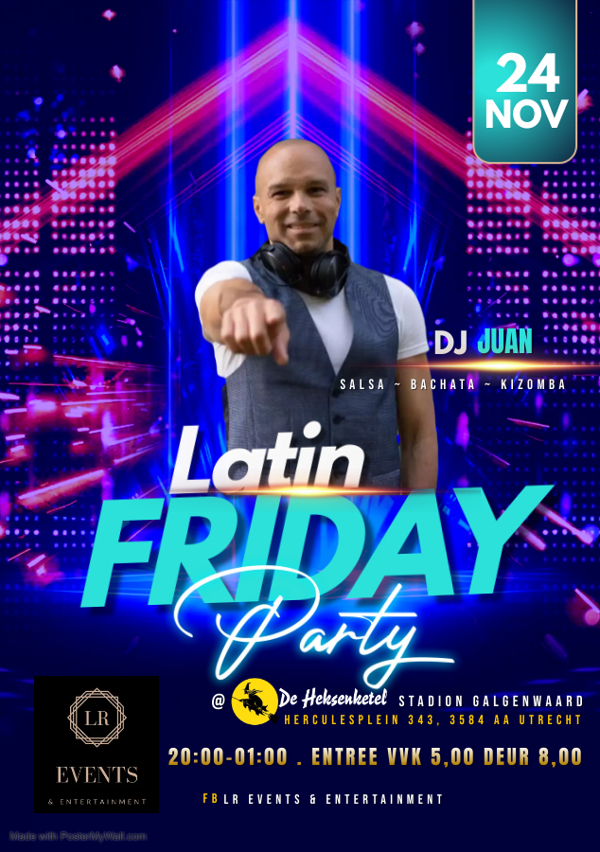 Latin Friday Party: LR Events & Entertainment te Utrecht