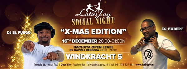LatinJoy Social Night: LatinJoy Dance Company te Rosmalen (den Bosch)