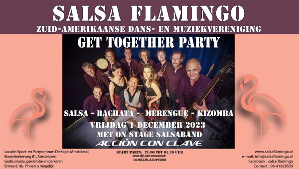 Get Together Party Salsa FLAMINGO: Salsa Flamingo te Amstelveen