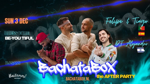 BachataBox December - Sunday afterparty: Bailemos Amsterdam te Amsterdam