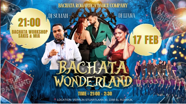 Bachata Wonderland - Valentine’s Edition: Bachata Romántica te Rijswijk