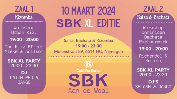 SBK | XL Editie | 2 Zalen  | 2 Workshops: DJ Jango te Nijmegen