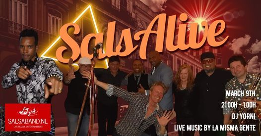 SalsAlive Party Kompaszaal, met la Misma Gente: Salsaschool Sabroso te Amsterdam