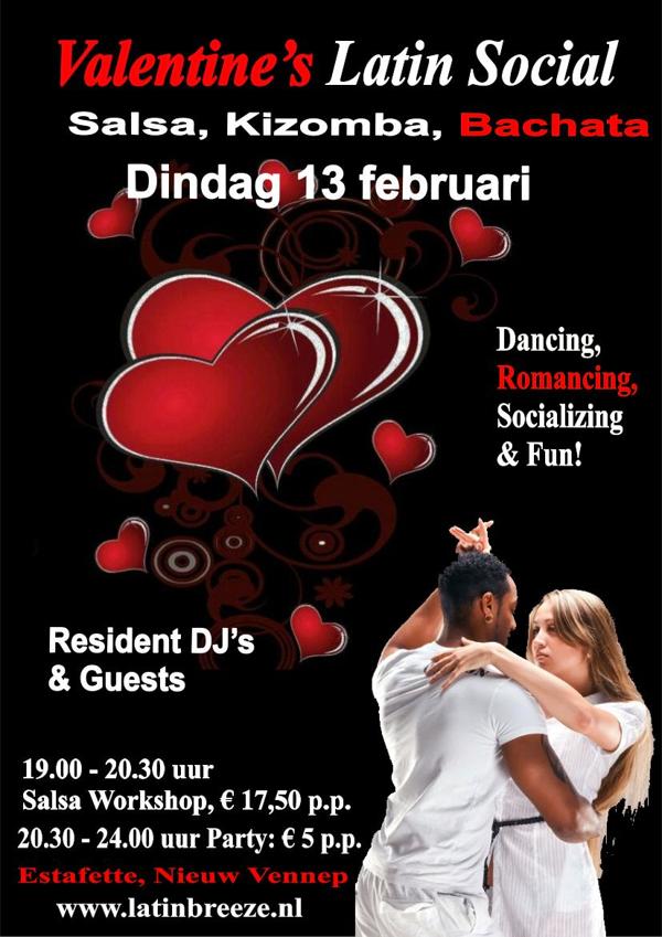 Valentine's Salsa Workshop[: Latin Breeze te Nieuw Vennep