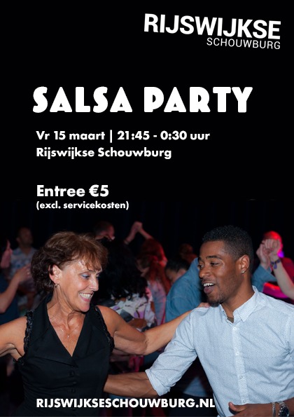 Salsa party @ Rijswijkse Schouwburg: De Rijswijkse Schouwburg te Rijswijk