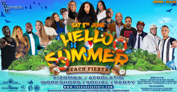 Hello Summer Beach Fiesta | Social | Workshops | Party: YDK Dance Events te Lopikerkapel