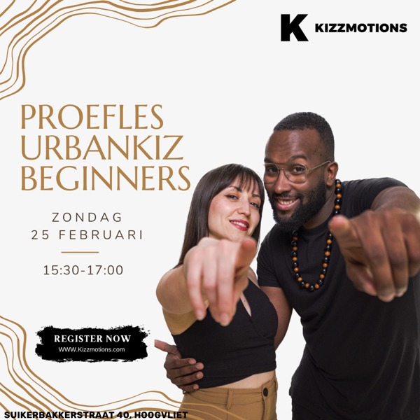 Gratis proefles Urbankiz beginners!: KizzMotions dansschool te Hoogvliet Rotterdam