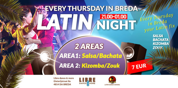 Libre Latin Night, Libre Dance & more te Breda Libre Latin Night: Libre Dance & more te Breda