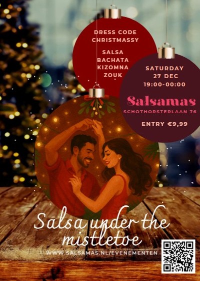 Salsa under the misteltoe: Latin café Salsamas te Amersfoort