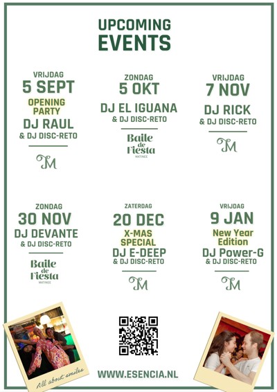 Muevalma Tribute to Grupo Niche Edition, 2 workshops, 3 Dj's: Esencia Dance Studio te Hilversum