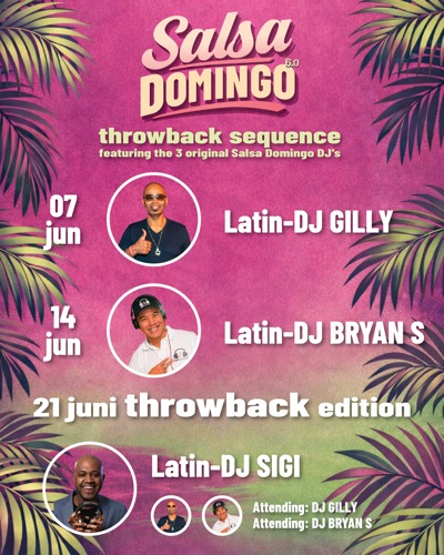 Salsa Domingo THROWBACK edition | EE €5,- | 5 airco's!: Salsa es la Vida te Leusden