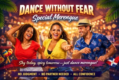 LEARN MERENGUE Dance Without Fear: Latin Soul Dance te Den Haag