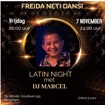 Freida Neti Dansi: DJ Marcel Jong A Pin te Groningen