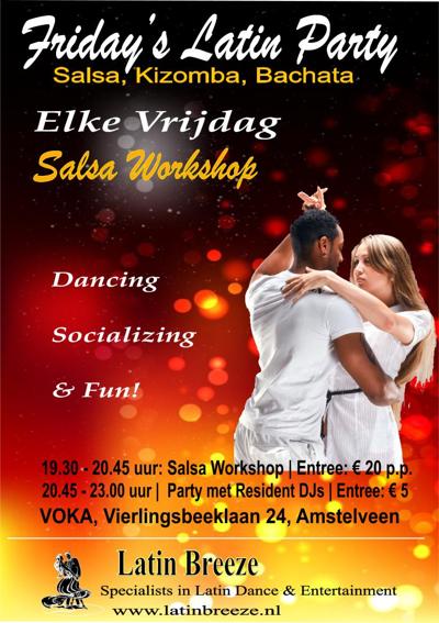 Friday‘s Latin Party: Latin Breeze te Amstelveen