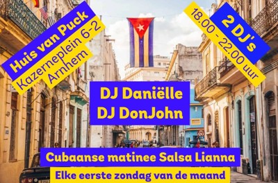 Let- in Dance/Salsa Lianna Matinee met DJ Daniëlle en DJ DonJon en ws door Randy Marques.: Let-in Dance te Arnhem